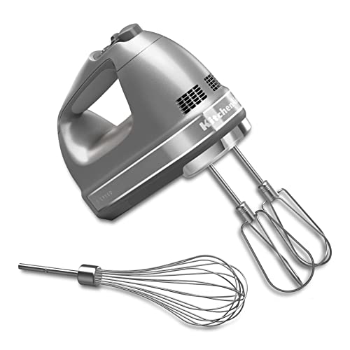 KitchenAid KHM7210 7 速数字手动搅拌机，带 Turbo Beater II 配件