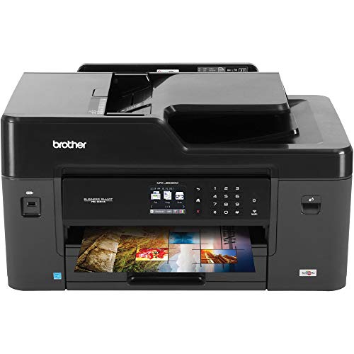 Brother 打印机 MFCJ6530DW 带扫描仪、复印机和传真功能的无线彩色打印机