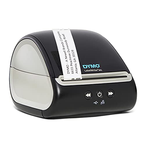 DYMO LabelWriter 5XL 标签打印机，自动标签识别，打印超宽运输标签...