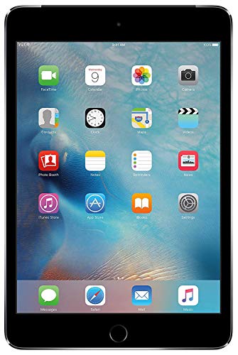 Apple iPad Mini 4（64GB，Wi-Fi + 蜂窝网络，深空灰色）更新