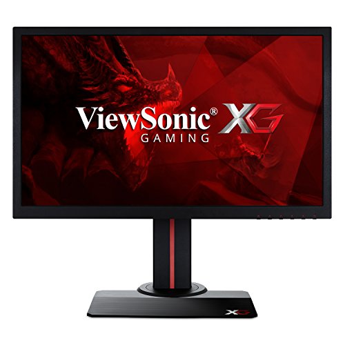 Viewsonic XG2402具有FreeSync眼保健功能的24英寸1080p 1ms 144 Hz游戏监视器高级人体工程学ColorX模式HDMI和DP用于电竞