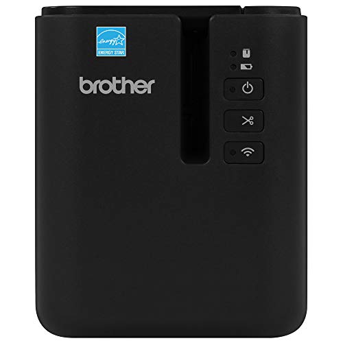 Brother P-Touch PT-P900W 工业高分辨率层压标签打印机，带 Wi-Fi、最大 36 毫米标签、360 dpi、3.1 IPS、标准 USB 2.0、串行、内置 Wi-Fi