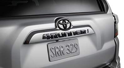 Genuine Toyota Parts 原厂零件 - Emblem Black 4Runner (PT948...