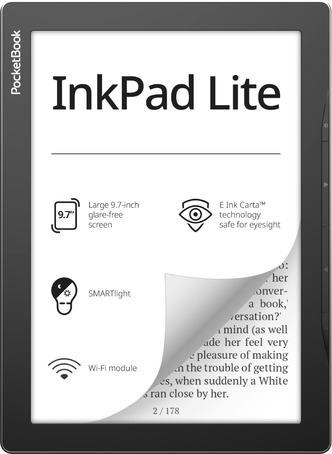 PocketBook InkPad Lite，电子书阅读器