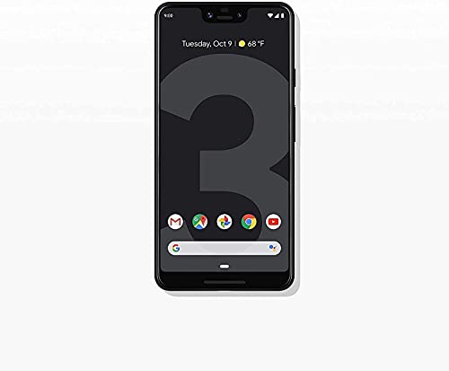Google Pixel 3 XL 3XL 64GB 手机出厂无锁版 GSM/CDMA 4G LTE 智能手机 - 纯黑色