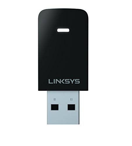 Linksys Max-Stream AC600双频MU-MIMO USB适配器（WUSB6100M）
