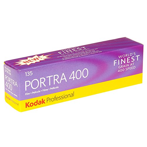 KodakK 柯达 Portra 400 Professional ISO 400、35 毫米、36 次曝光、彩色负片（每包 5 卷）