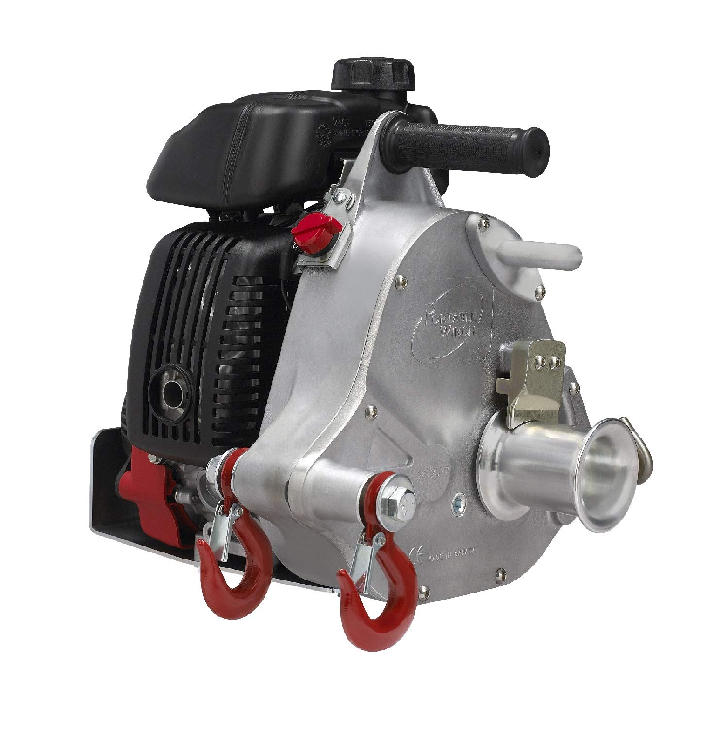 Portable Winch Gas-Powered Capstan Winch - 2,200-Lb. Pulling Capacity, 2.1 HP, Honda GHX-50 Engine, Model Number PCW-5000