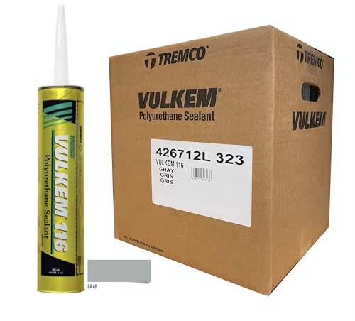 Tremko Tremco 116 Vulkem 聚氨酯高性能密封剂，灰色（每箱 30 件）