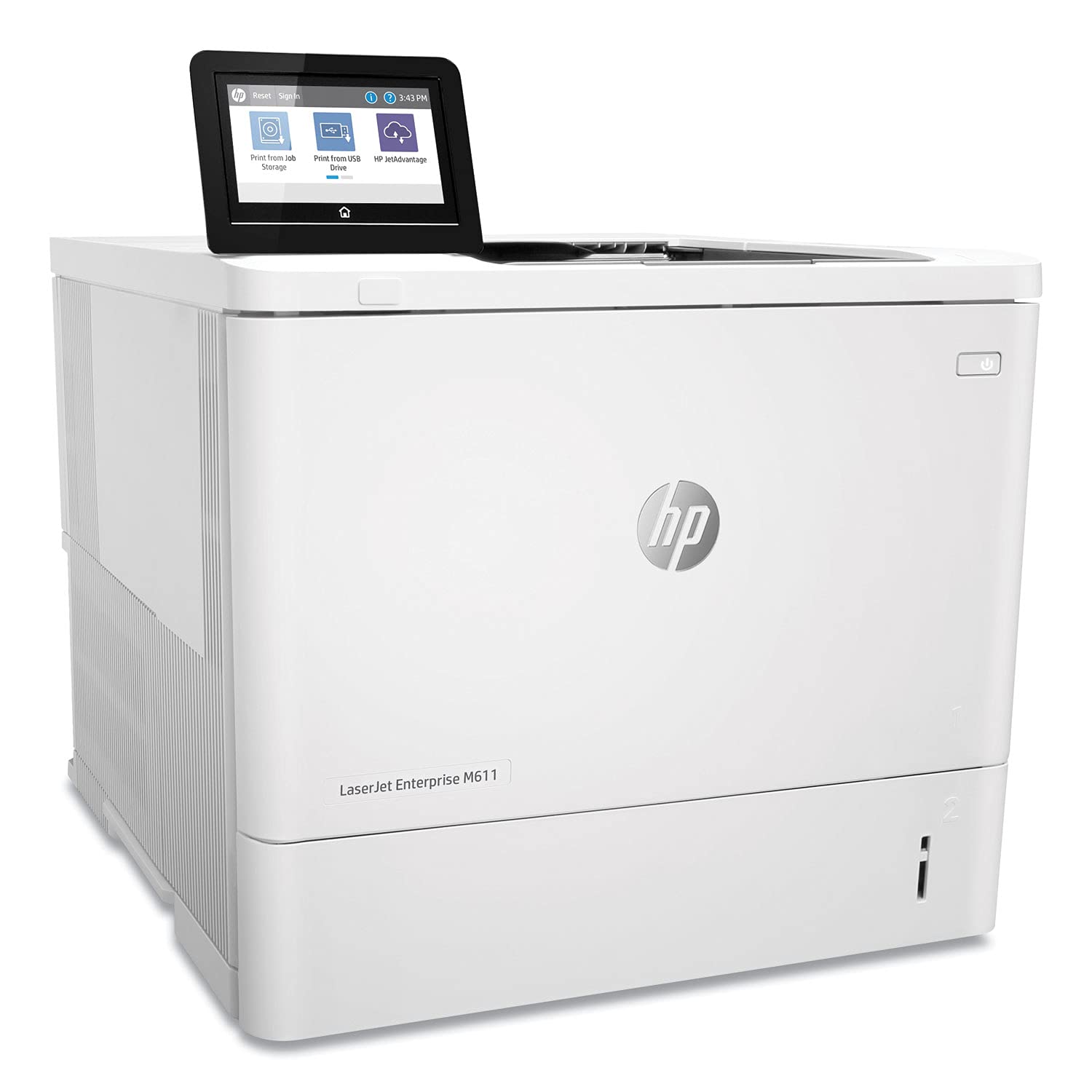 HP LaserJet Enterprise M611dn Monochrome Printer...