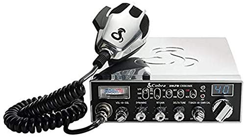 Cobra 29LTDCHR专业CB收音机-应急收音机，旅行必备品，铬合金，对讲机，即时频道9、40频道，SWR校准