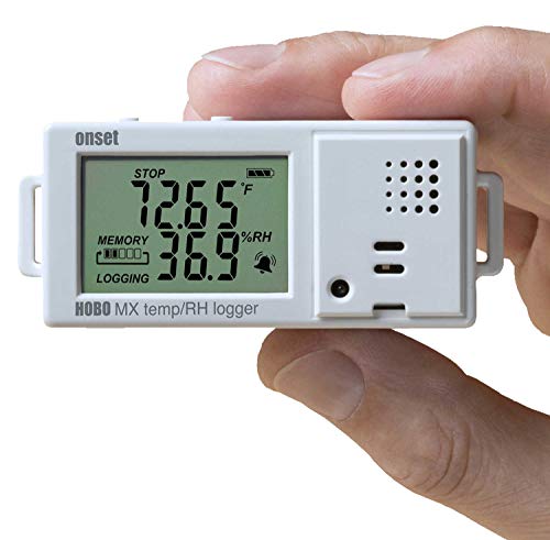 Onset HOBO 数据记录仪、温度/湿度、蓝牙