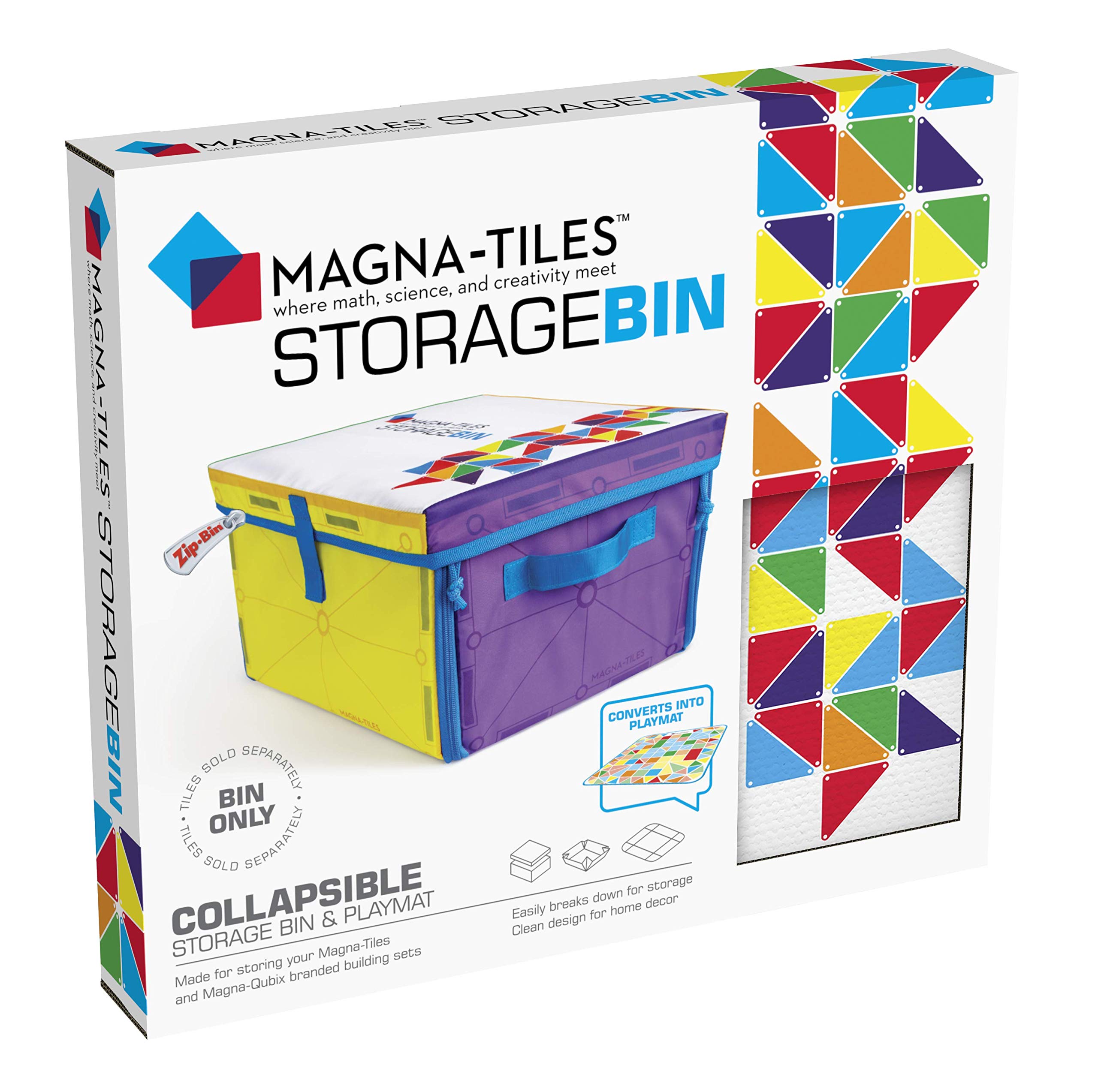 Magna Tiles 储物箱及互动游戏-五月