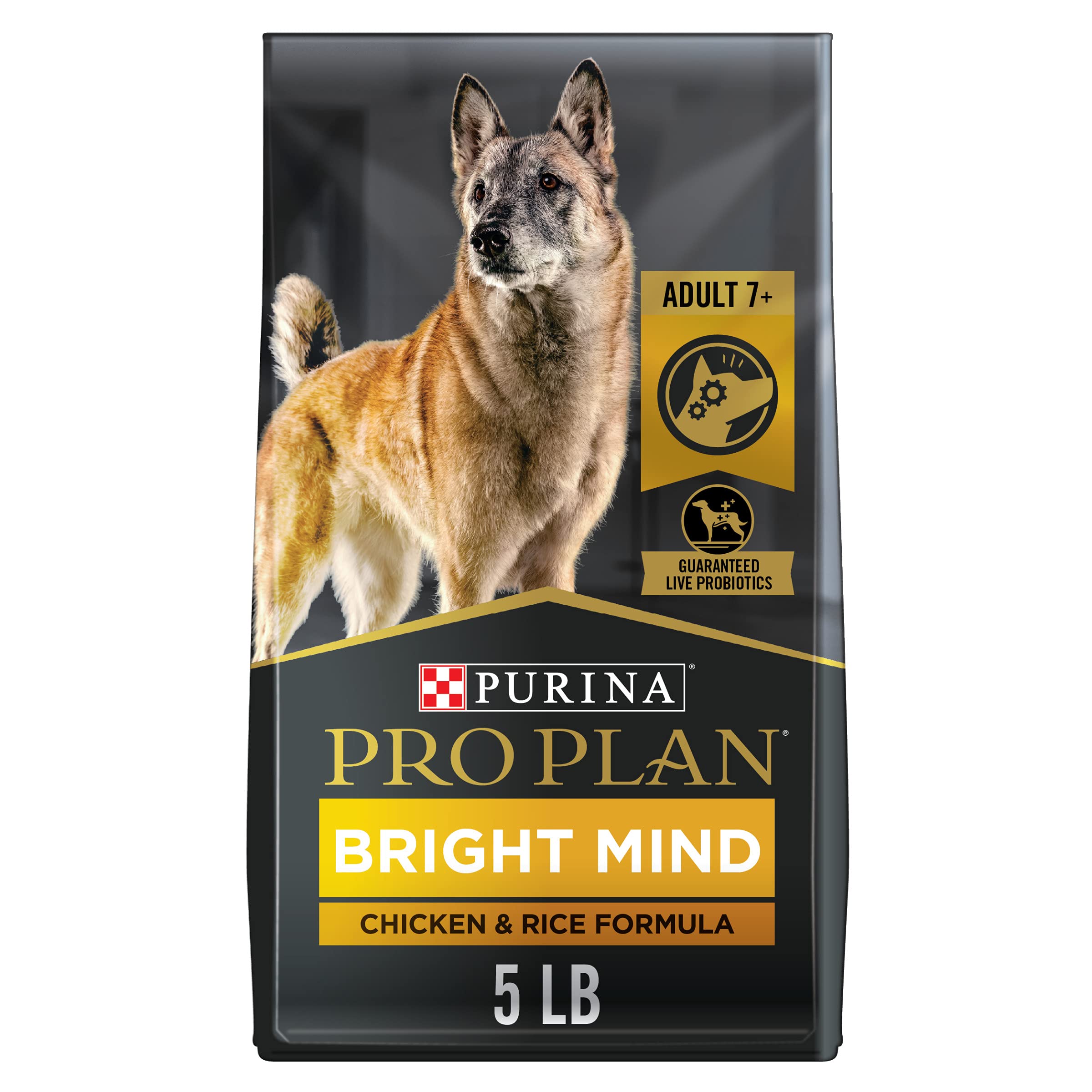 Purina Pro Plan 7岁以上大脑支持，高蛋白高级干狗粮和湿狗粮（包装可能有所不同）
