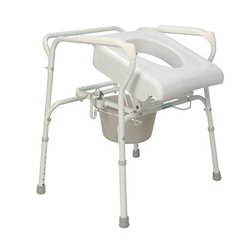 CAREX 马桶座圈-老年人坐便器马桶，残障-自动升降马桶椅，白色...