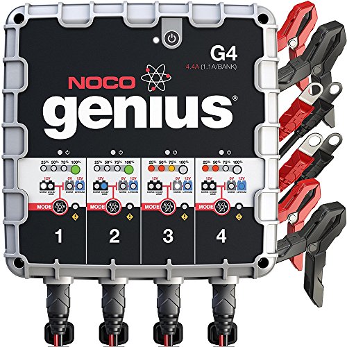NOCO Genius G4 6V-12V 4银行智能充电器/ 12V 7AH维修器