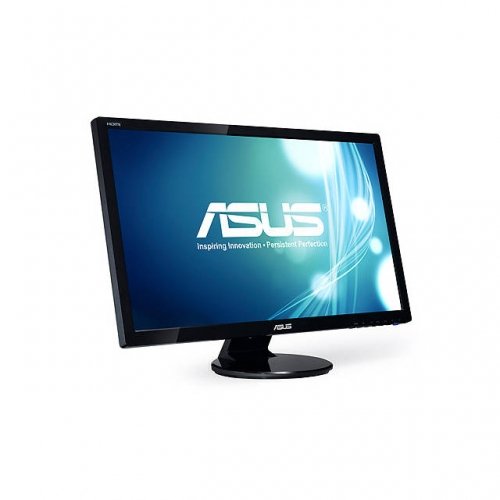 Asus Computer 华硕VE278Q 27英寸宽屏2ms 10000000：1 VGA / DVI / HDMI / DisplayPort LCD显示器，带扬声器（黑色）