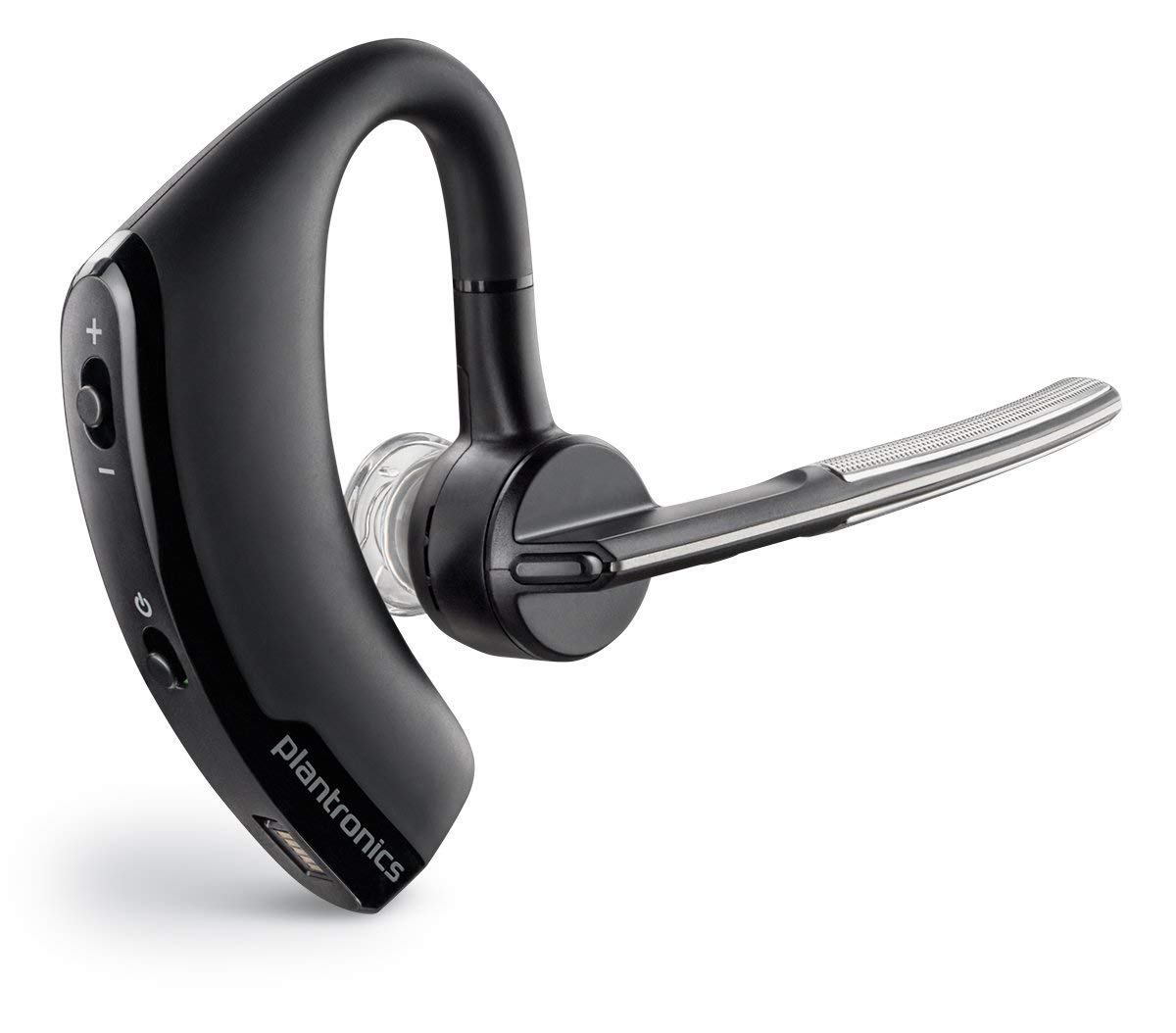 Plantronics Voyager Legend无线蓝牙耳机-兼容iPhone，Android和其他领先的智能手机-黑色