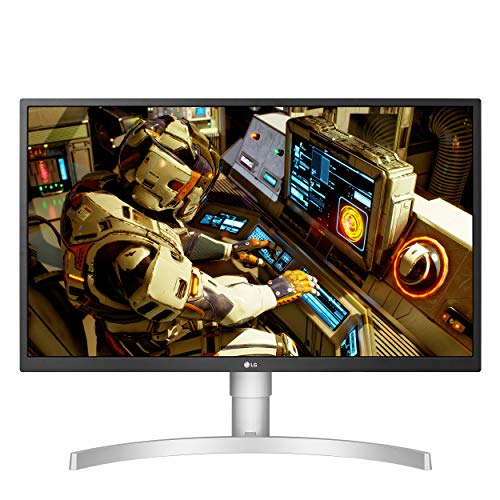 LG 27UL550-W 27 英寸 4K 超高清 IPS LED HDR 显示器，采用 Radeon Freesync 技术和 HDR 10，银色