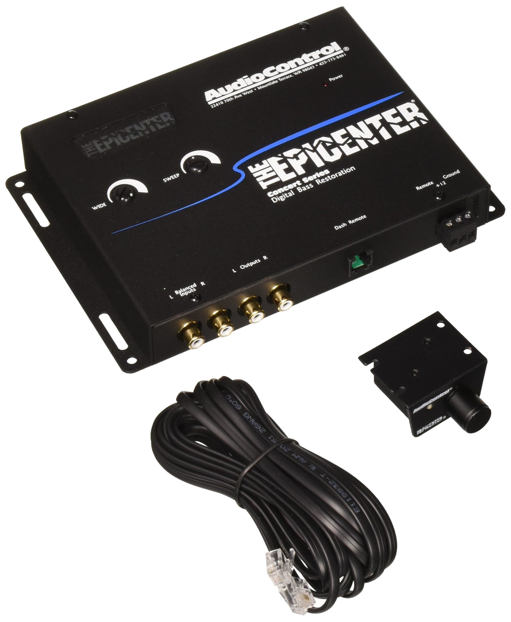 AudioControl Epicenter 低音助推器扩展器和带遥控功能的低音恢复处理器...