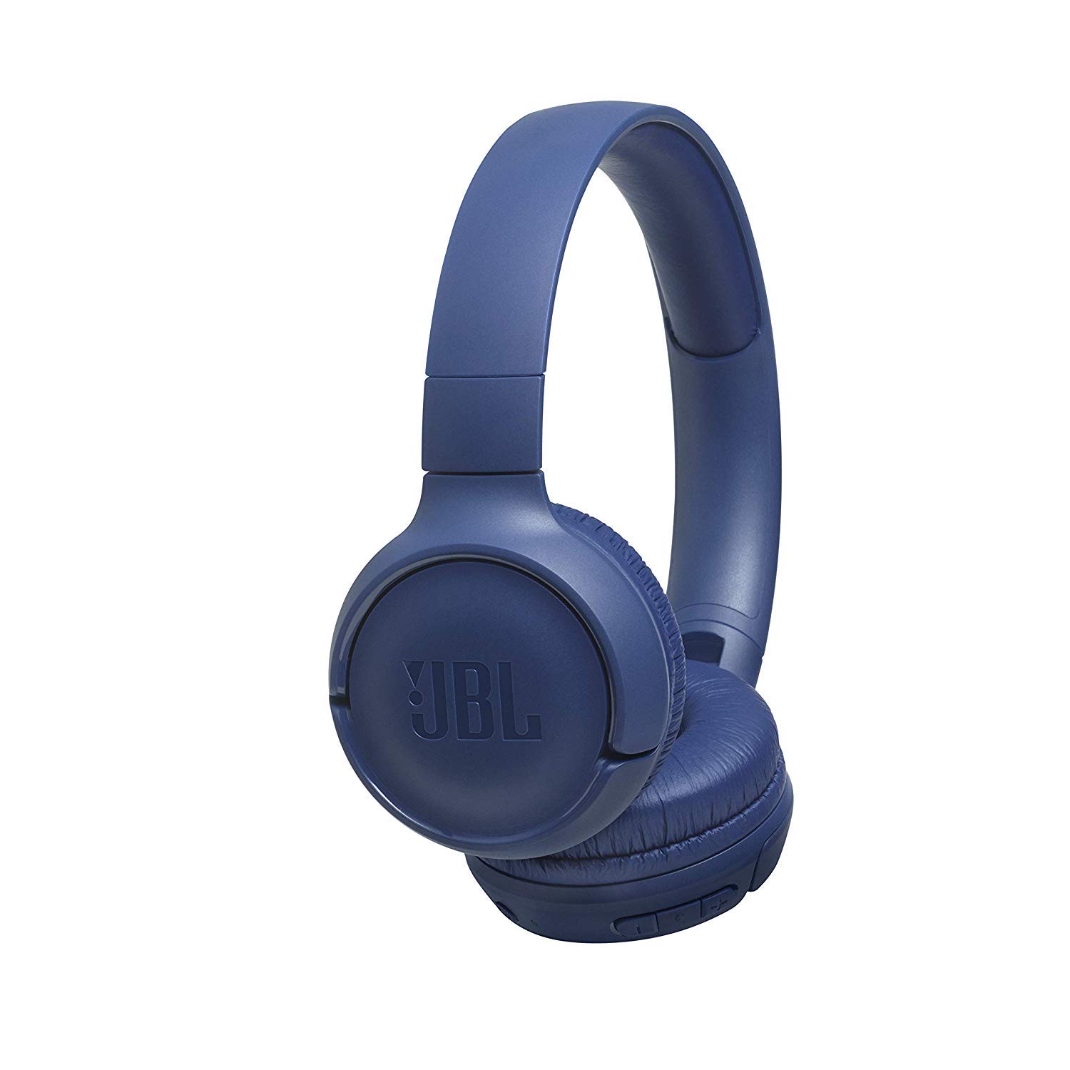 JBL TUNE500BT 无线贴耳式耳机，带一键遥控和麦克风（蓝色）