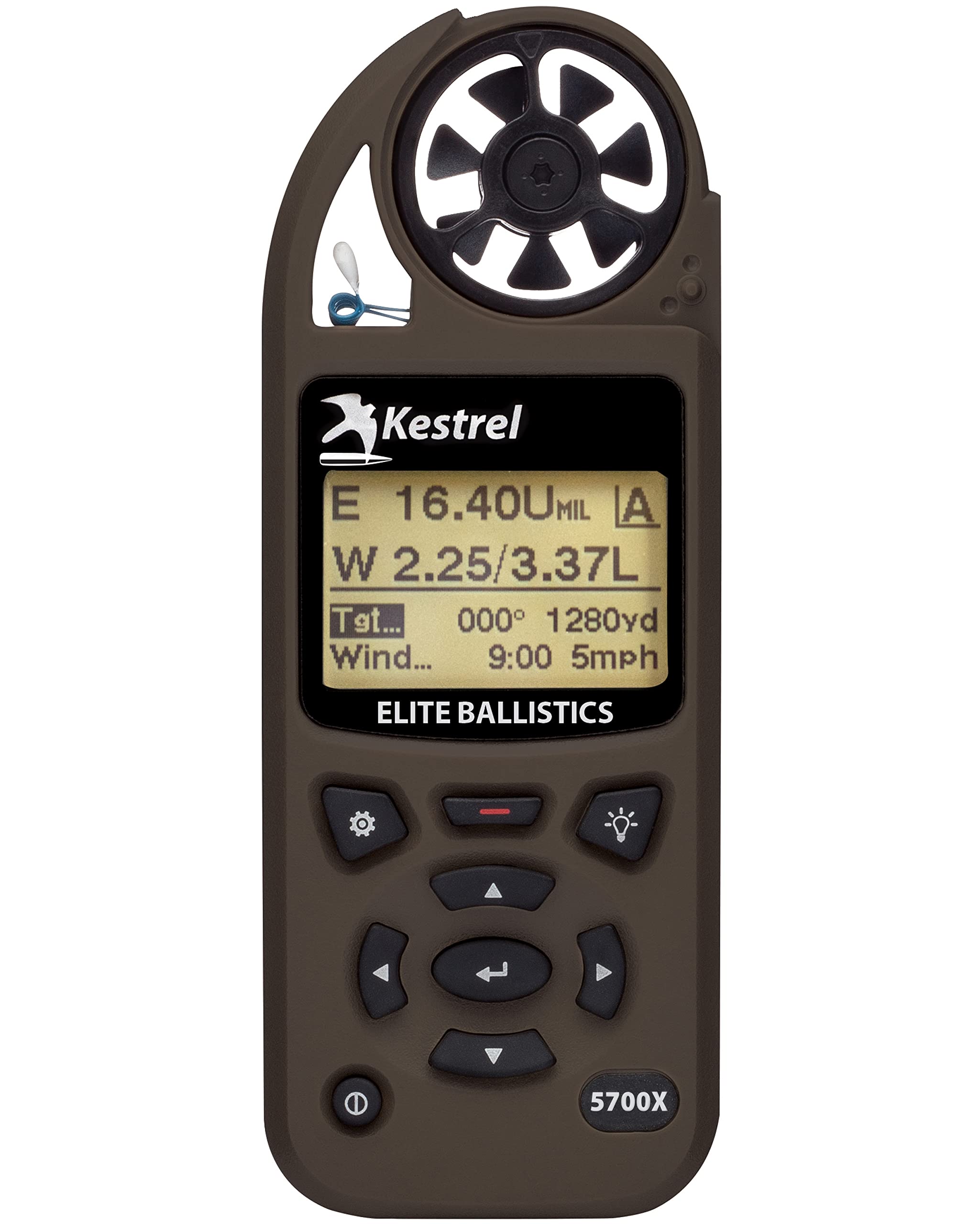 Kestrel Ballistics Kestrel 5700X Elite Weather Meter with Applied Ballistics, Berry Compliant