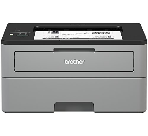 Brother 紧凑型单色激光打印机，HL-L2350DW，无线打印，双面打印，亚马逊 Dash 补货就绪...