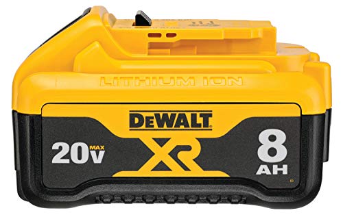 DEWALT 20V MAX XR 电池，8.0Ah (DCB208)
