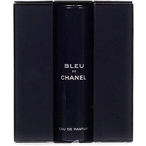 Chanel 男士蓝色淡香水旅行喷雾 3 X 0.7 盎司，2.1 液体盎司，3 件套（钱包喷雾）...