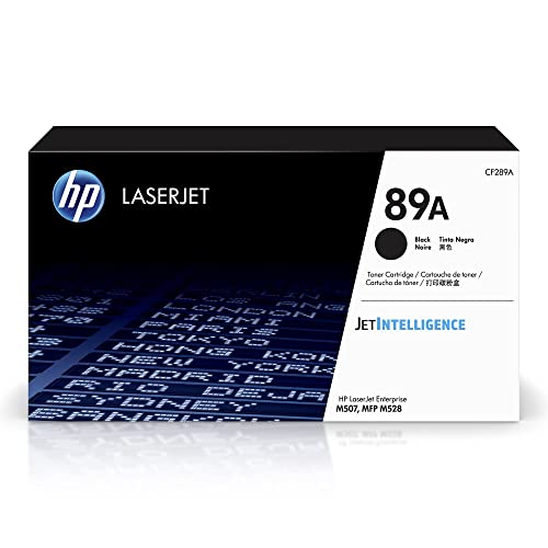 HP 原装89A黑色碳粉盒|适用于 LaserJet Enterprise M507 系列、LaserJet Enterprise MFP M528 系列 | CF289A