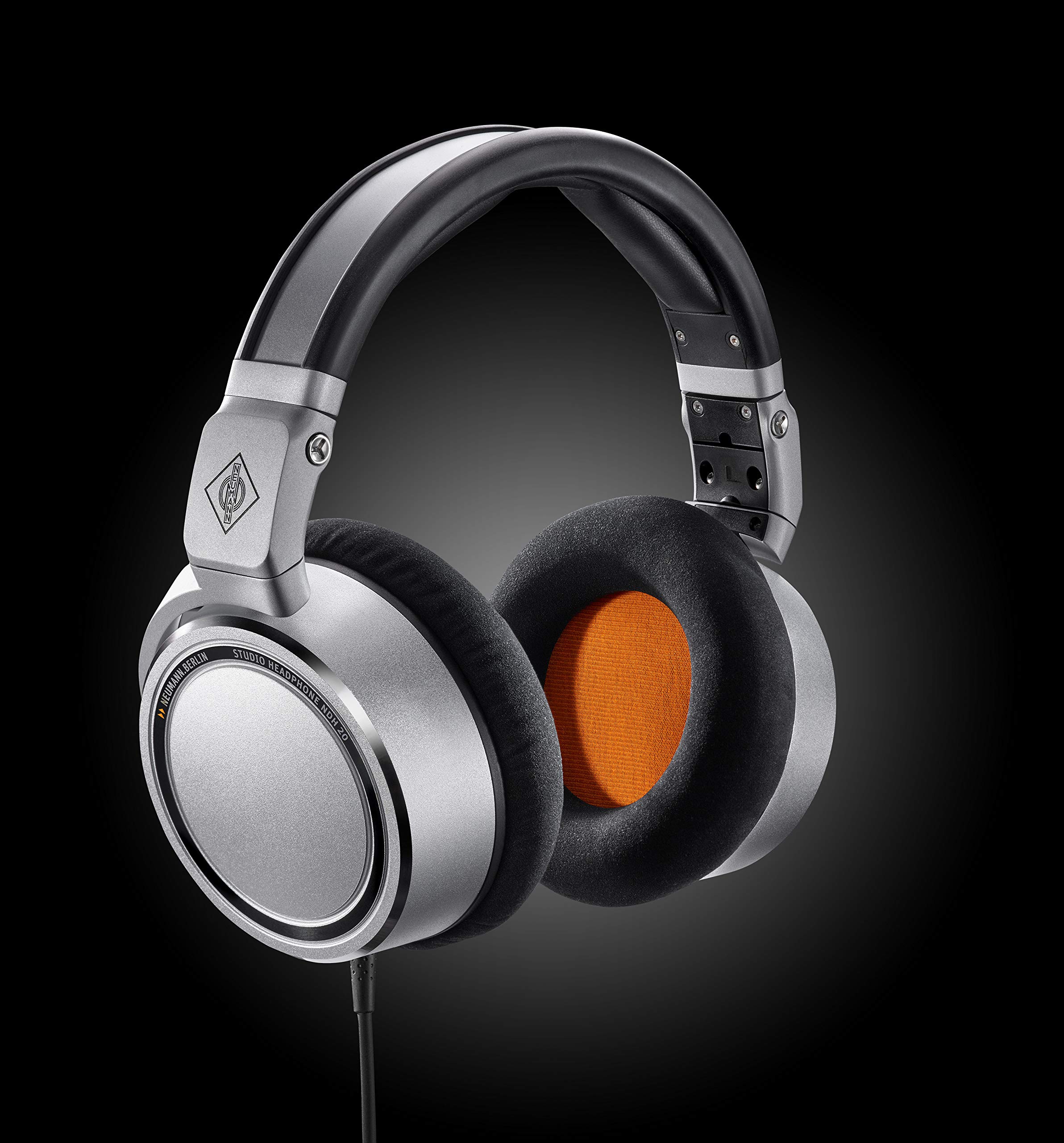 Sennheiser Pro Audio NDH 20 封闭式监听专业录音室耳机游戏、混音、母带处理、视频或音频制作、表演，3M 直连线，带 18 立体声连接器和 1/4 适配器