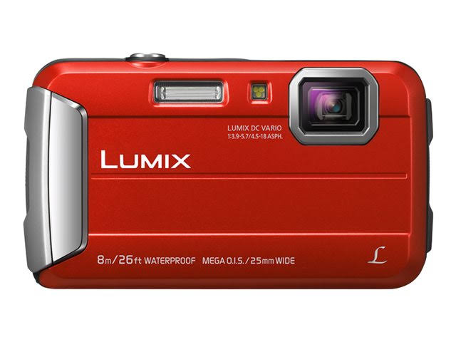 Panasonic DMC-TS30R LUMIX Active Lifestyle强韧相机（红色）