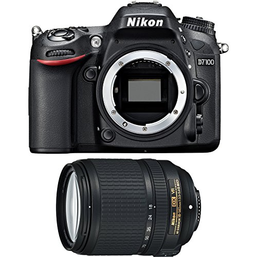 Nikon D7100 24.1 MP DX格式CMOS数码单反相机，带18-140mm f / 3.5-5.6G ED VR自动对焦-S DX尼克尔变焦镜头