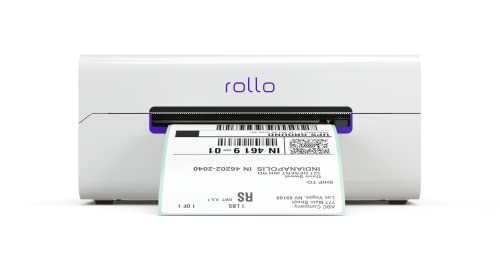 ROLLO 无线运输标签打印机 - AirPrint、Wi-Fi - 从 iPhone、iPad、Mac、Windows、Chromebook、Android 进行打印