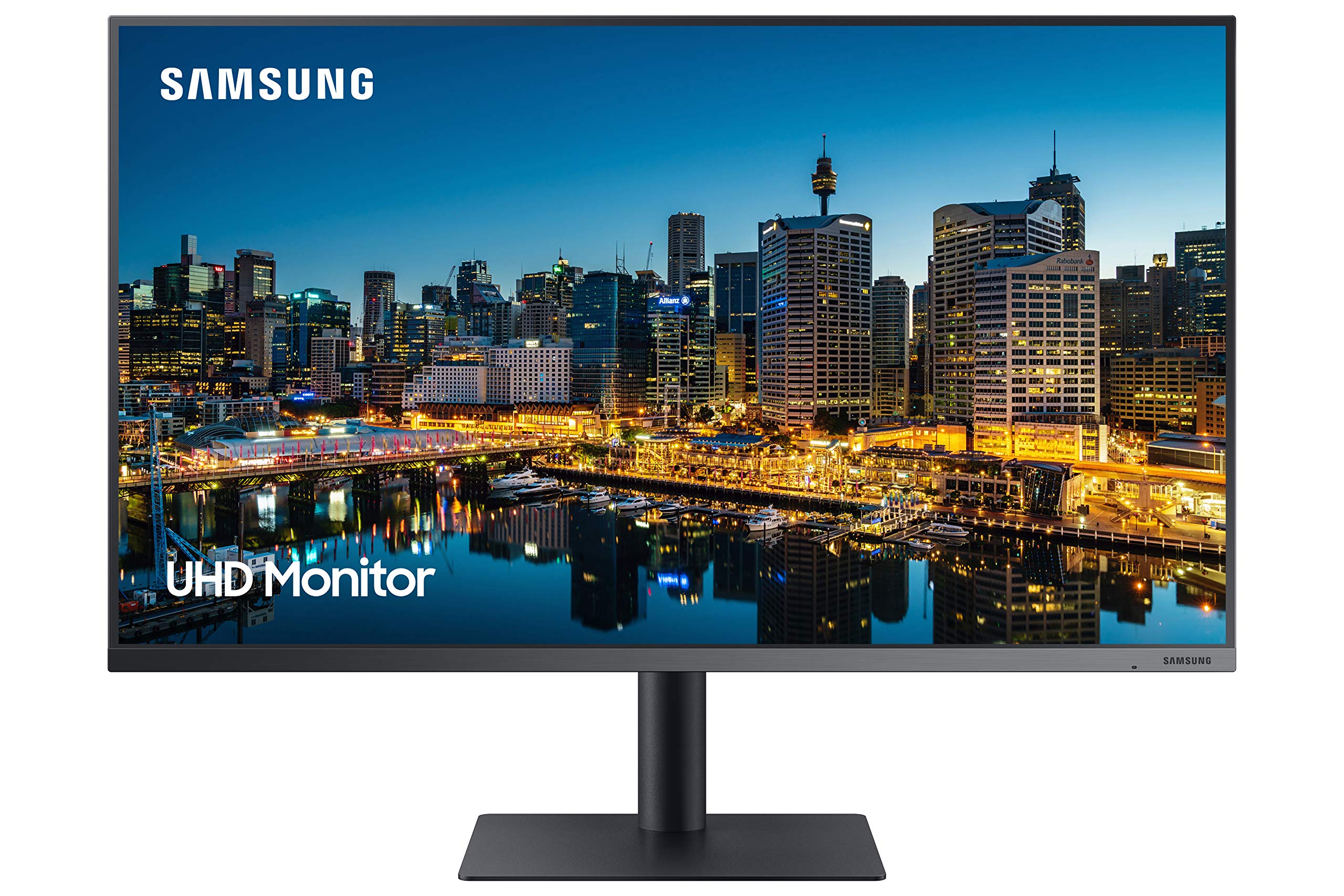  Samsung TU87F 系列 32 英寸 4K 超高清专业显示器，带 Thunderbolt 3、VA 面板、60Hz、5ms、HDR10、sRGB、HDMI、双 4K 显示屏、完全可调支架、护眼模式 (LF32TU874VNXGO)...