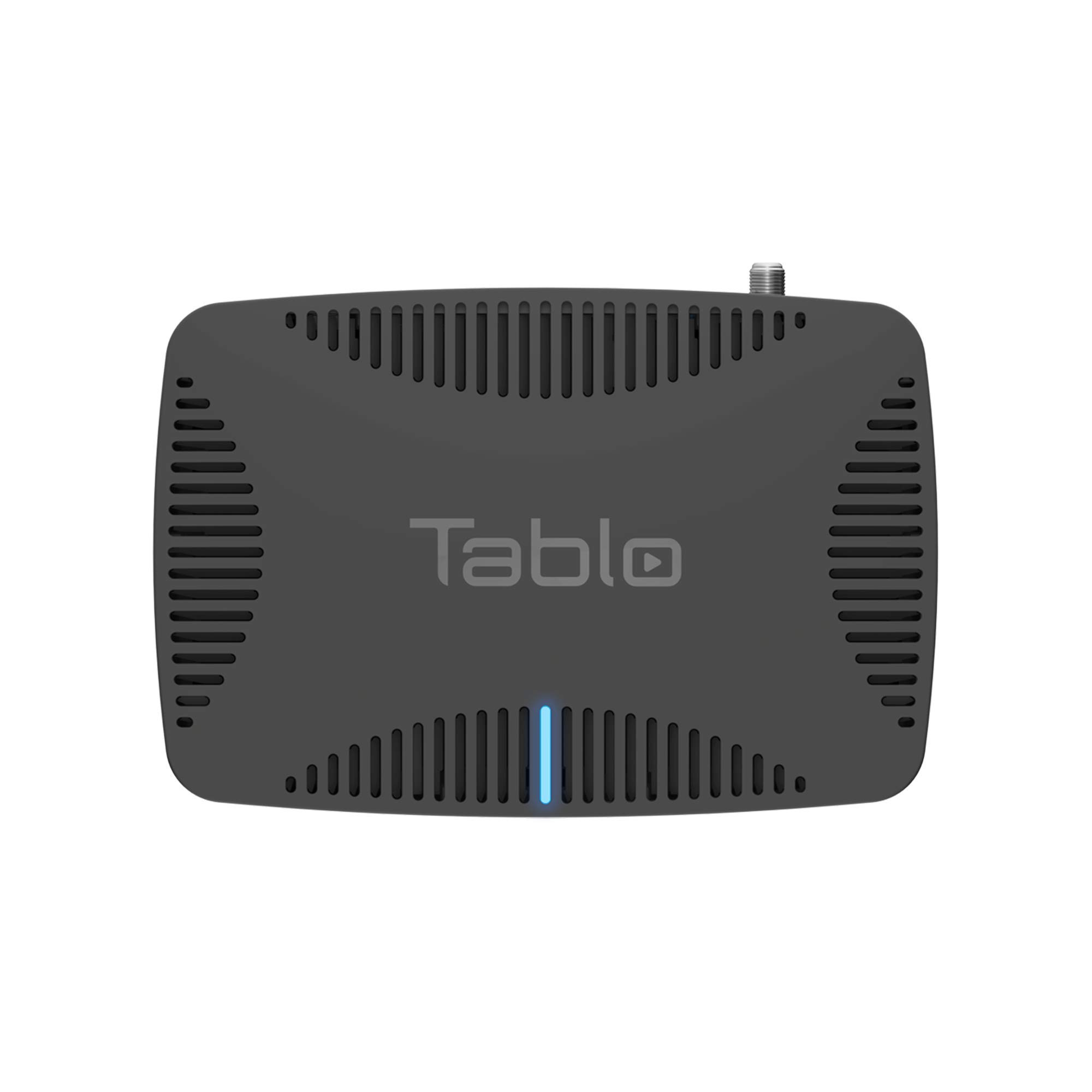 Tablo 适用于剪线钳的四路无线 [OTA] 数字录像机 [DVR] - 带 WiFi、直播电视流媒体，黑色