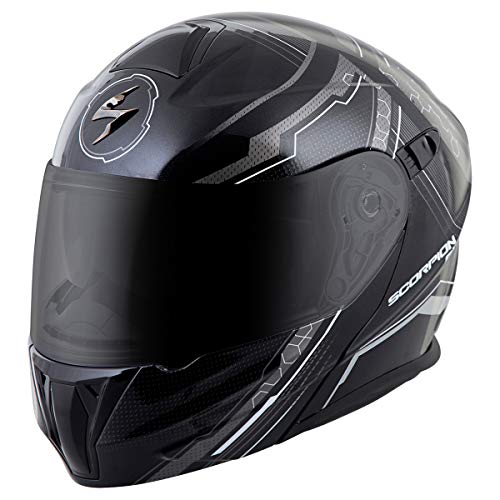 ScorpionExo EXO-GT920 全脸模块化头盔（卫星银，X-Sm）