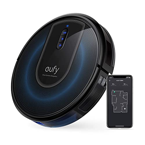 Eufy Anker 出品，RoboVac G30，智能动态导航 2.0 扫地机器人，2000 Pa 强劲吸力，Wi-Fi，兼容 Alexa、地毯和硬地板，宠物主人的理想选择