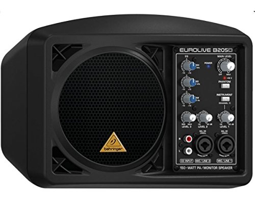 Behringer EUROLIVE B205D 超紧凑型 150 瓦 PA/监听扬声器系统