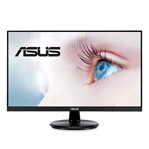 Asus VA24DQ 23.8 显示器，1080P 全高清，75Hz，IPS，自适应同步/自由同步，护眼，H...