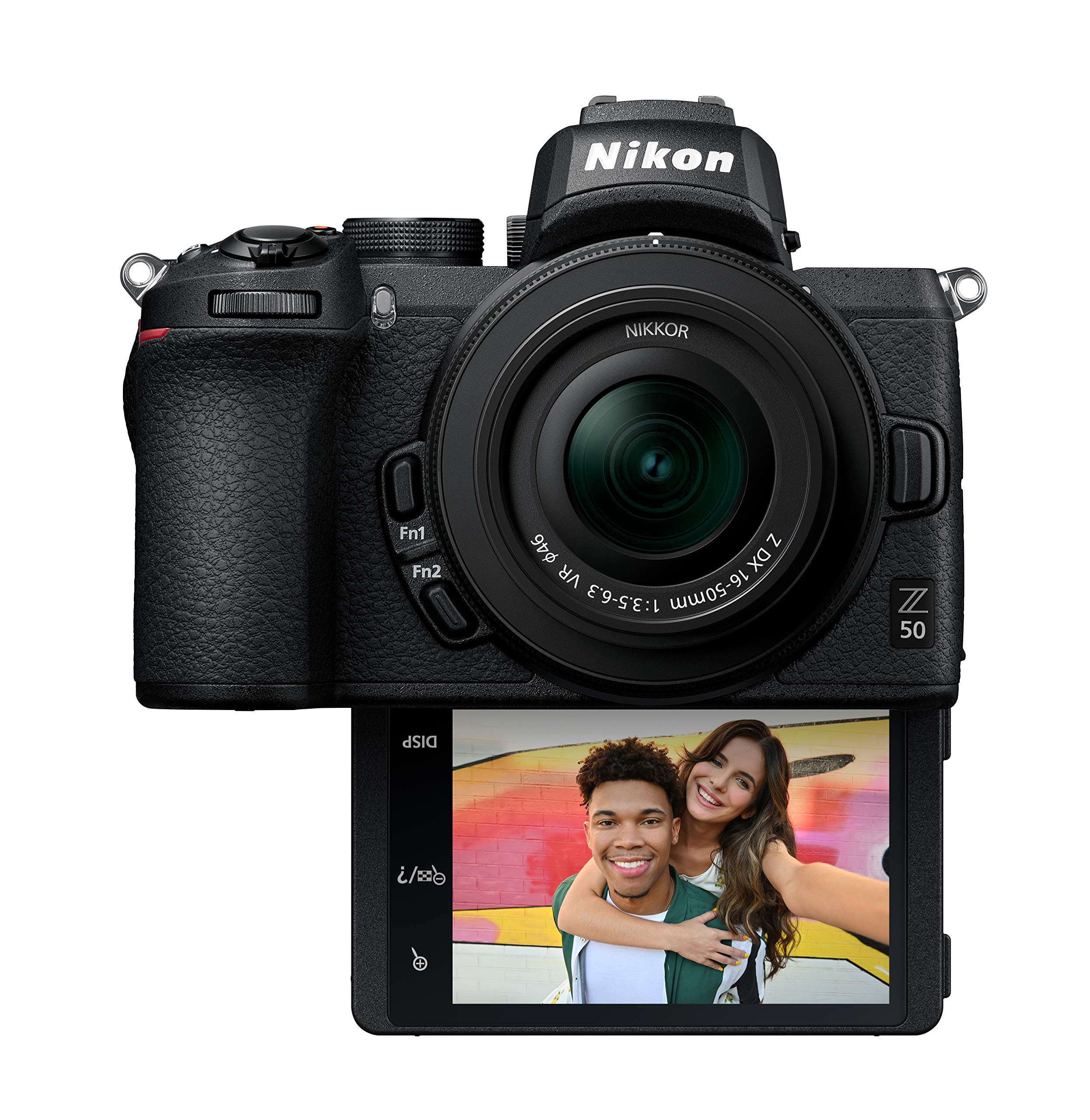 Nikon Z 50 DX 格式无反光镜相机机身带尼克尔 Z DX 16-50mm f/3.5-6.3 VR