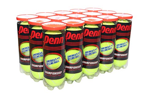 PENN 冠军网球 - 常规毛毡加压网球 - 15 罐，45 个球