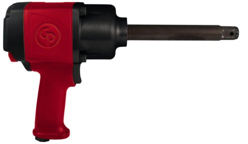Chicago Pneumatic CP7763-6 3/4 英寸超重型气动冲击扳手，带 6 英寸加长砧座...