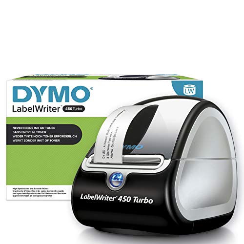DYMO DYM1752265 - LabelWriter 450 Turbo 直热式打印机 - 单色 - 标签打印