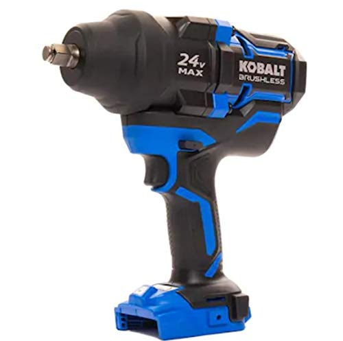 Kobalt XTR 24 伏最大 1/2 英寸驱动充电式冲击扳手（含 1 节电池）...