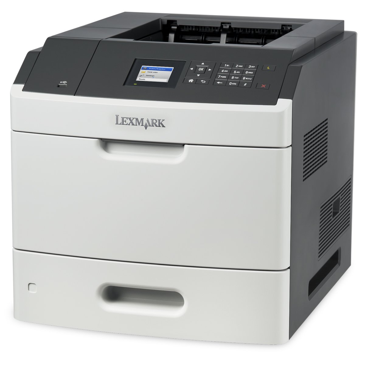 Lexmark MS810n单色激光打印机，网络就绪和专业功能...