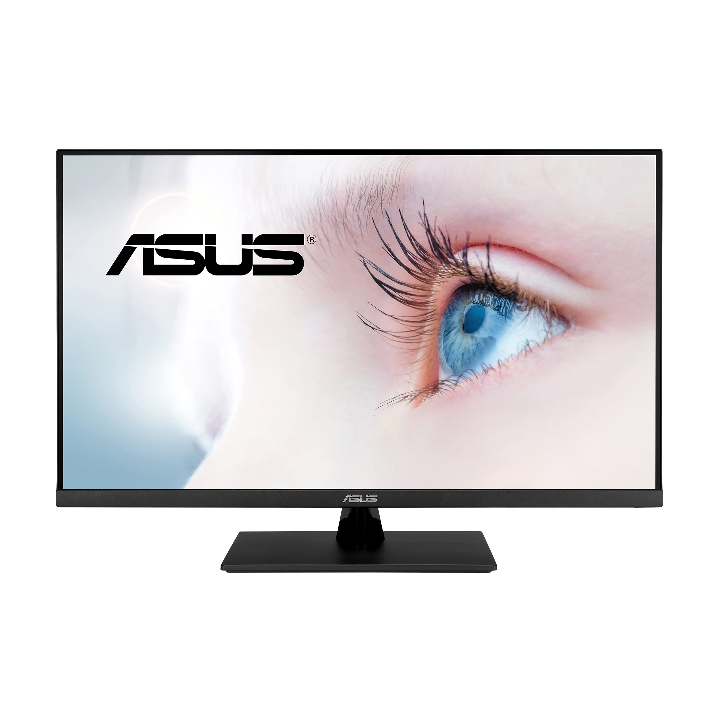  Asus 31.5 英寸 2K 显示器 (VP32AQ) - WQHD (2560 x 1440)、IPS、100% sRGB、HDR10、75Hz、扬声器、自适应同步/自由同步、低蓝光、护眼、VESA 安装、无框、DisplayPort、HDM...
