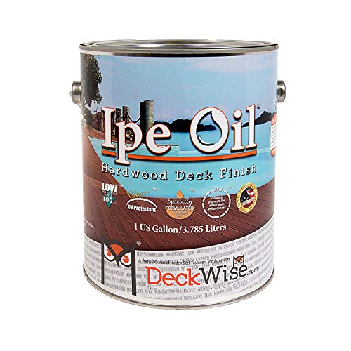 DeckWise Ipe 油硬木甲板半透明 100 VOC 天然饰面