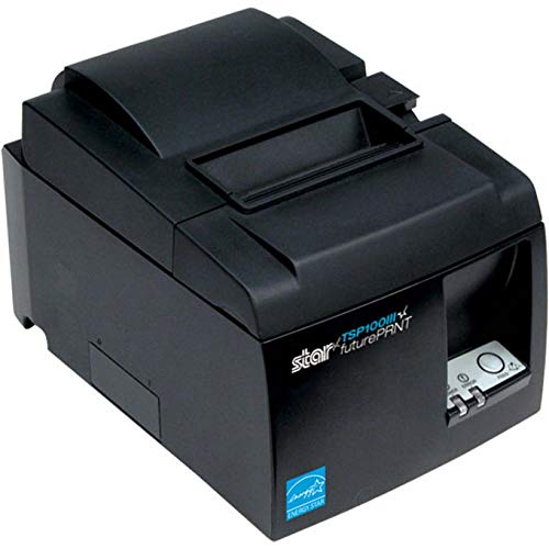 Star Micronics TSP100 系列，热敏票据打印机，灰色，USB，USB 电缆，内部电源