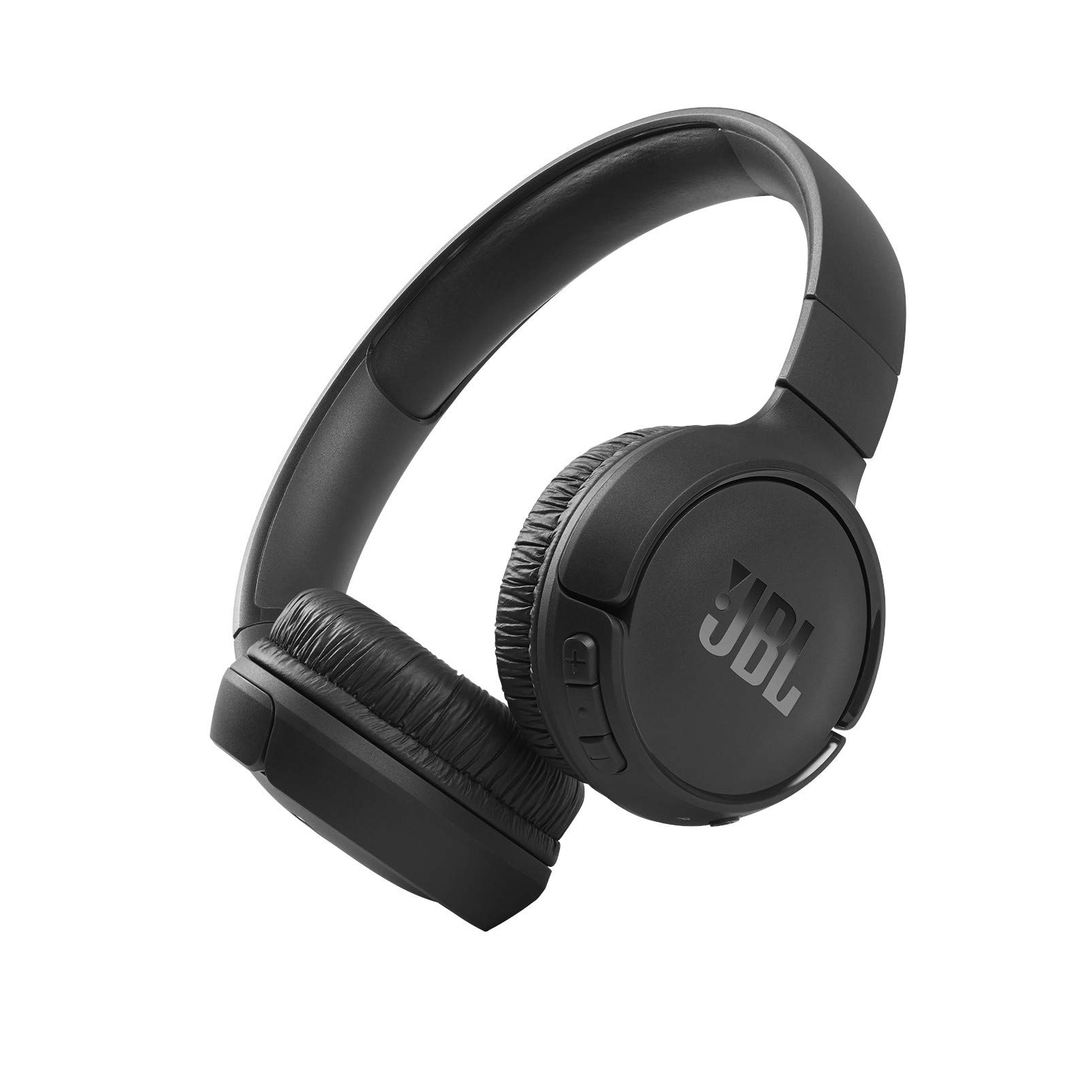 JBL Tune 510BT：具有纯低音的无线贴耳式耳机 - 黑色...